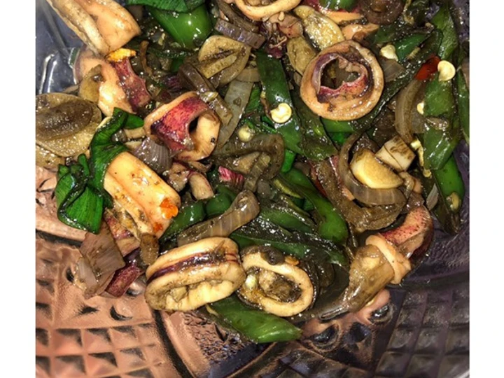 Langkah Gampang Membuat Resep  Cumi Asin Pedas Manis yang Sempurna, Enak