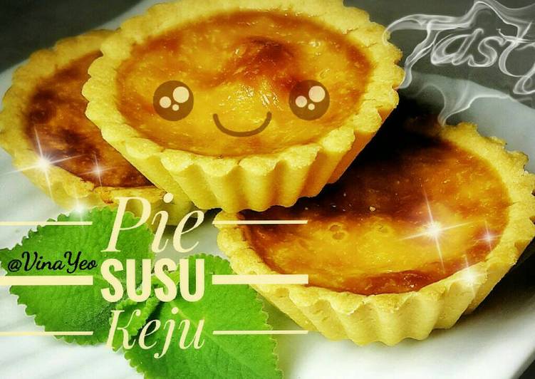 Bagaimana Menyiapkan Pie Susu Keju 🧀 Anti Gagal