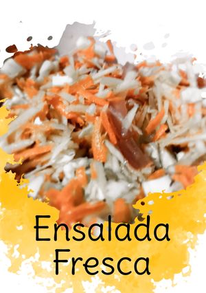 Una foto de Ensalada Fresca 😋😊😉
