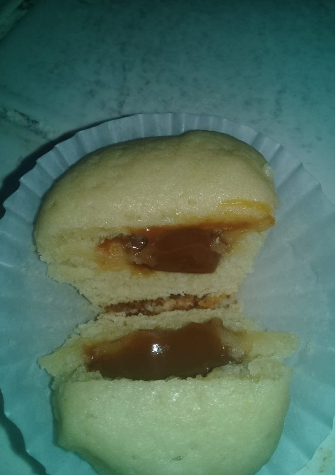 Una foto de Muffins rellenos de dulce de leche!!!👌👌