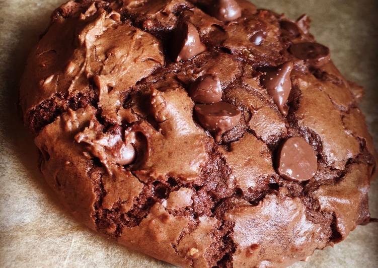 Recette de Tous les soirs de la semaine Cookies fondants aux chocolat noir