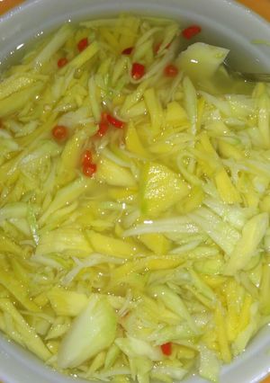 Foto resep Cacah Buah Mangga Muda