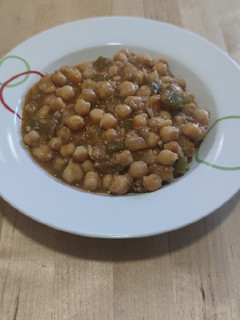 Una foto de Garbanzos con bacalao