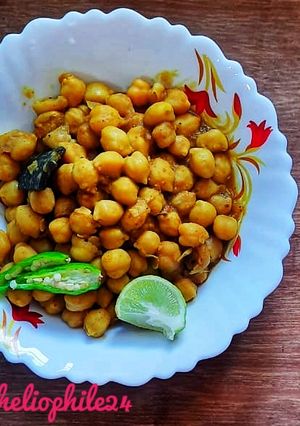 A picture of Amritsari Chole.