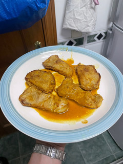 Una foto de Lomo con salsa de ras el hanout