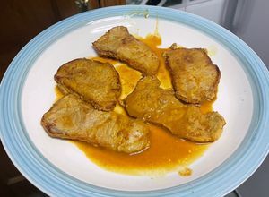 Una foto de Lomo con salsa de ras el hanout