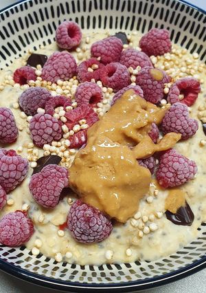 Une photo de Porridge cremeux