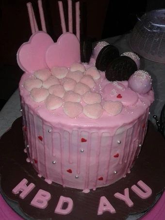 Cara Simple Membikin Resep  Simple chocolate sponge cake birthday yang Enak Banget, Enak