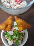 Ceviche de reineta congelada