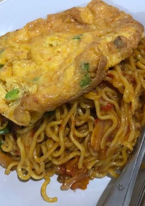 Foto resep Mie Goreng Nyemek Padang