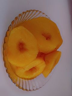 عکسی از دستور کمپوت سیب خانگی