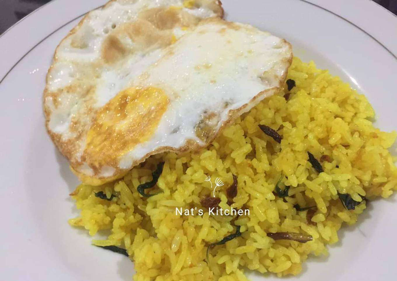 Nasi goreng kunyit kencur