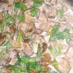 A picture of Parwal aloo korma.