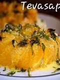 Ensalada primavera de naranja y bacalao 🍊 🐟 🍊