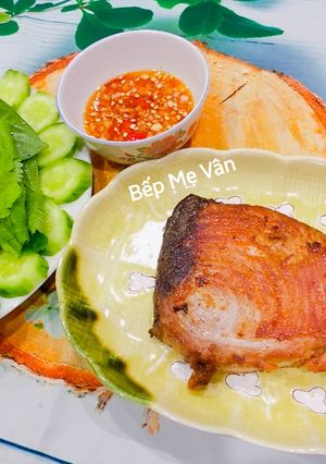 Hình của món Cá ngừ đại dương chiên.