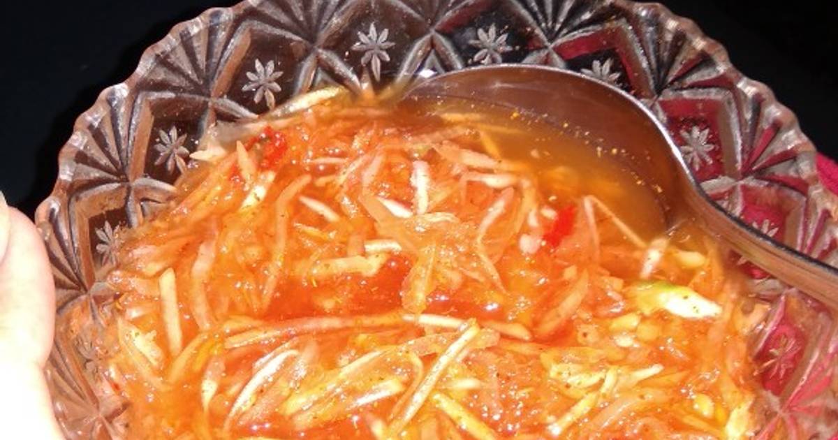 510 Resep Rujak Serut Mangga Pedas Enak Dan Mudah Cookpad