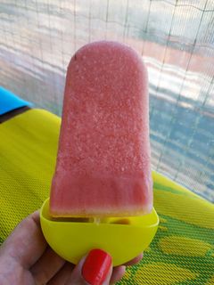 Una foto de Helado de Sandía y Fresa 🍉🍓🌡️🌞