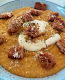 Crema de Porotos con Rienda