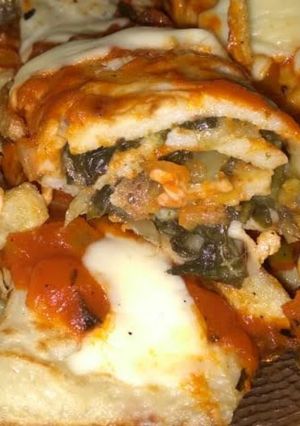 Una foto de Canelones de acelga!!🥰