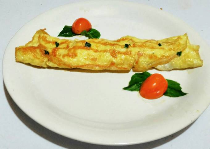 5 ingredients: Pan Grilled Omelette