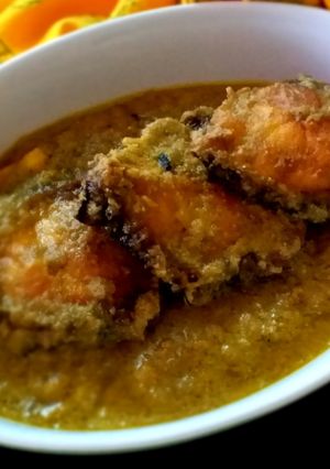 আম রসে কাতলা রেসিপির প্রধান ছবি