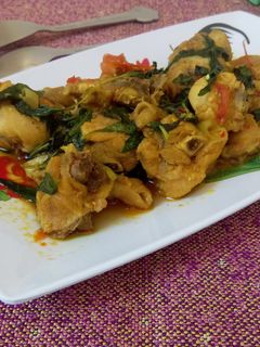 Foto resep 57. Ayam Rica Kemangi Kuah Kuning