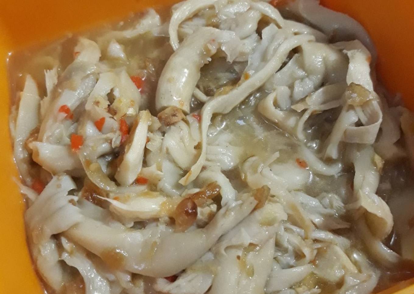 Tumis jamur enak sederhana