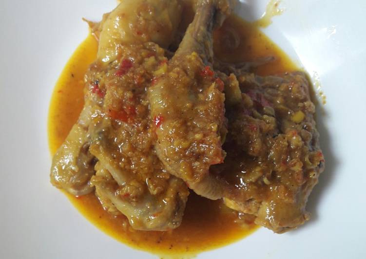 Ayam Betutu (Ayam Kemarau) ala Ummi Farid