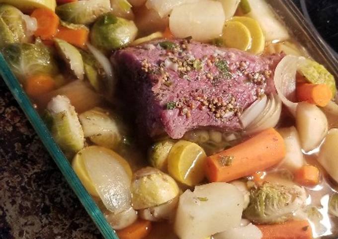 Corned Beef & Vegetable Bake recipe main photo