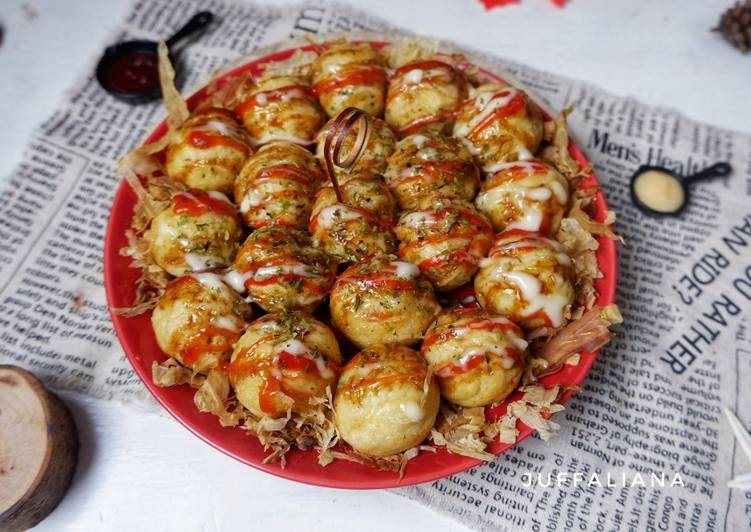 Takoyaki Sosis Keju