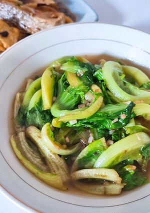 Foto resep Tumis Selada Praktis Enak