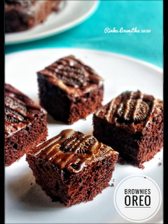 Foto resep Brownies oreo