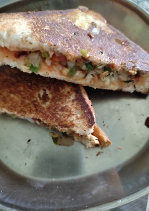 A picture of Cheese sandwich.