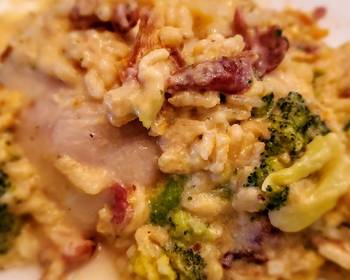 Popular Recipe Cheesy Chicken Bacon and Broccoli Casserole Delicious Steady