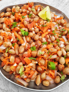 வேர்க்கடலை சுண்டல் (chaat) செய்முறை முக்கிய புகைப்படம்