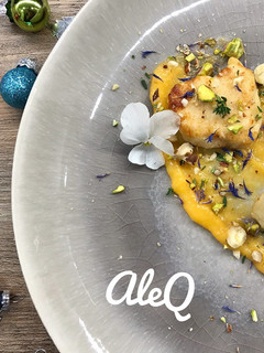Foto di Pollo al brandy con salsa ai cachi