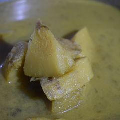 A picture of Breadfruit Curry.