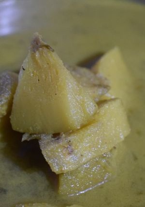 A picture of Breadfruit Curry.