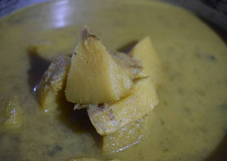 Simple Way to Prepare Super Quick Homemade Breadfruit Curry