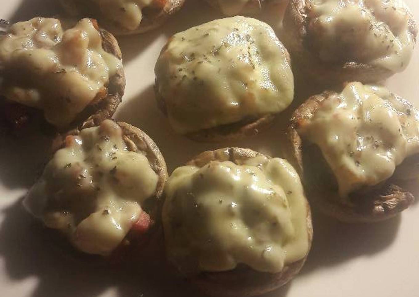 Champiñones rellenos