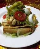 Tacos con ensalada