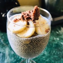 Banana Chia Pudding A picture of Banana Chia Pudding.