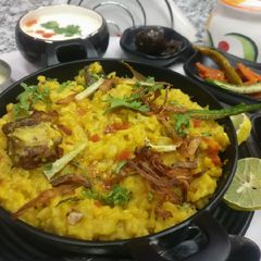 A picture of Malka Masoor dal mast khichadi.