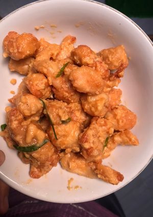 Foto resep Chicken salted egg / ayam telur asin