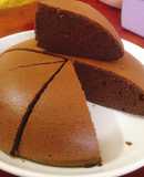 Bánh bông lan cacao đơn giản