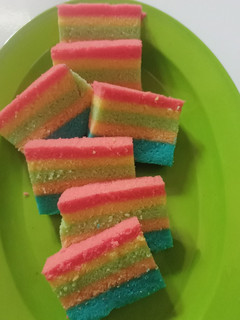 Foto resep Bolu Kukus Pelangi
