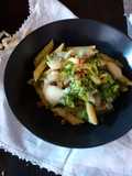 Penne broccoletti e pistacchi