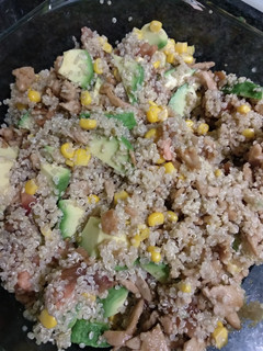 Una foto de Ensalada de quinoa