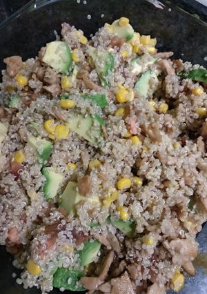 Una foto de Ensalada de quinoa
