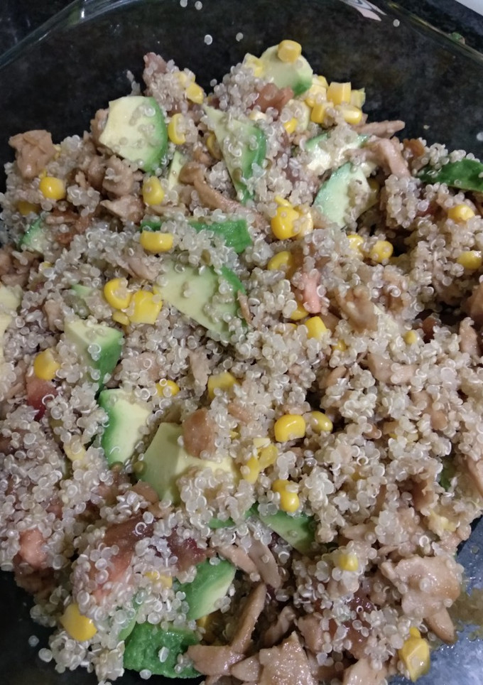 Una foto de Ensalada de quinoa